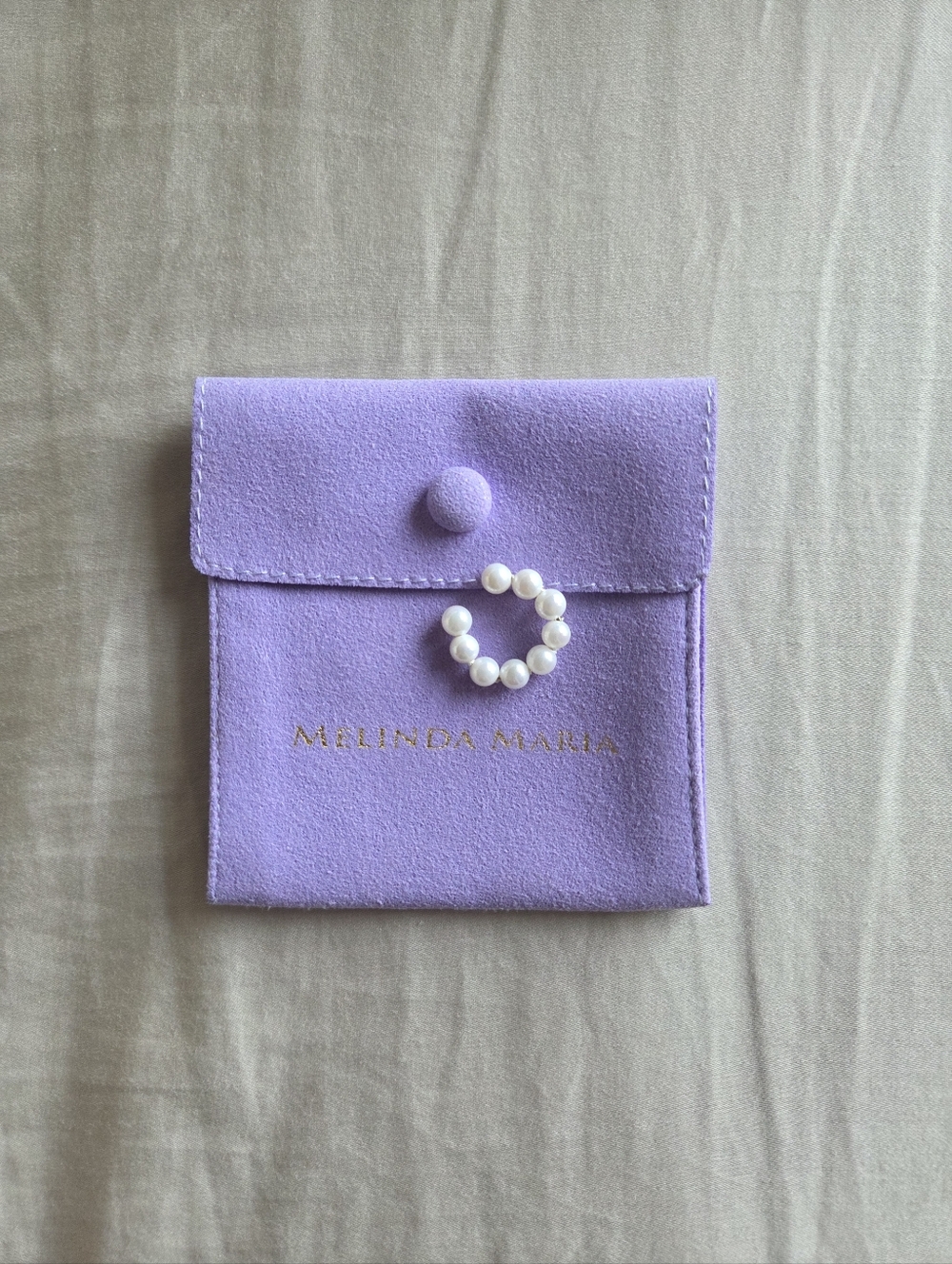 Melinda Maria Pearl Ear Cuff [NWT!]